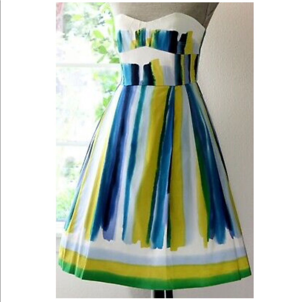 Calvin Klein Watercolor Dress - Picture 2 of 6